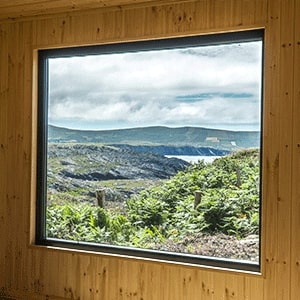 Window of Bespoke Custom Built Room