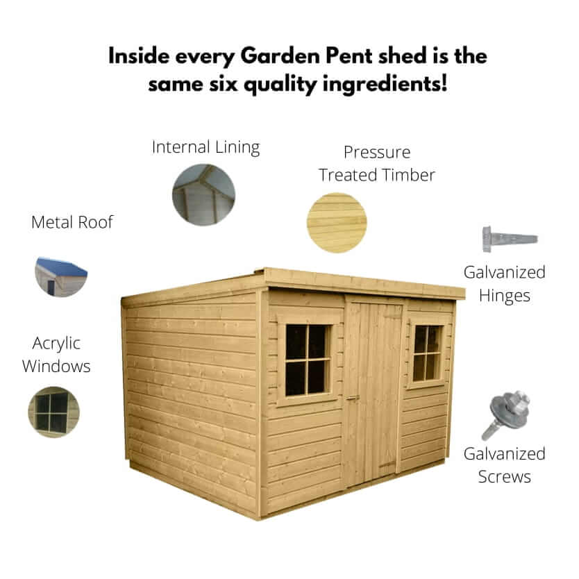 Pent Shed Build Quality